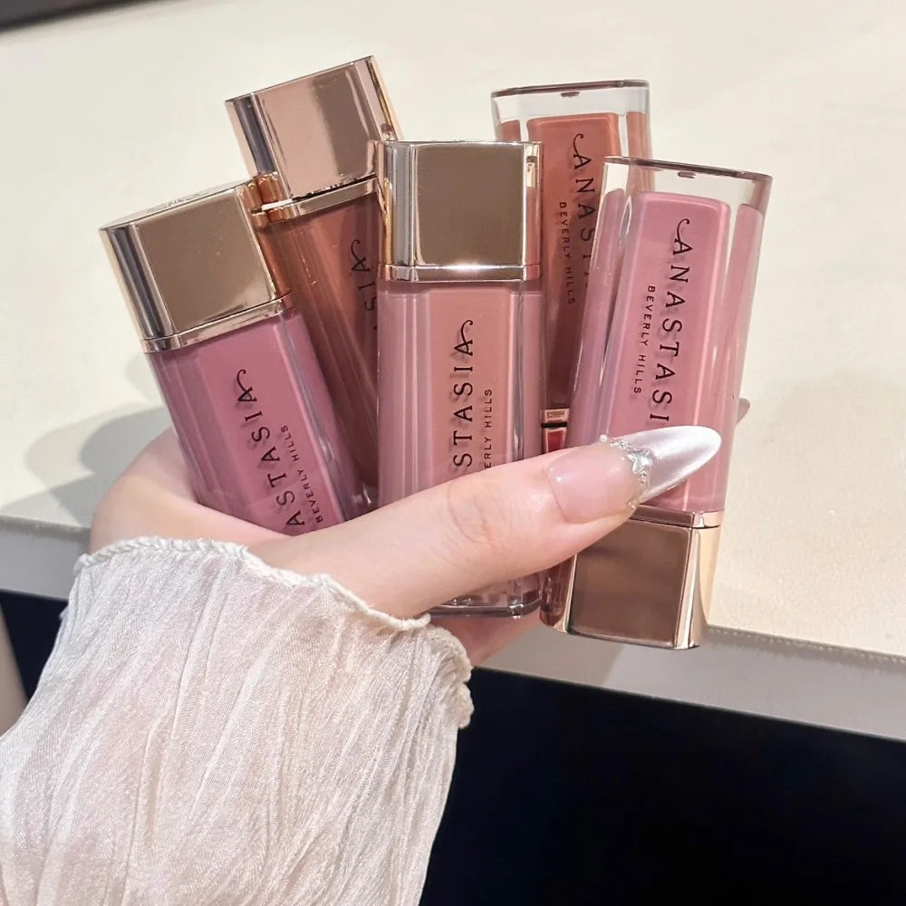 Rouge à lèvres mat Peachy Nude, effet velours, waterproof, longue tenue, 4 couleurs, hydratant, maquillage, cosmétiques