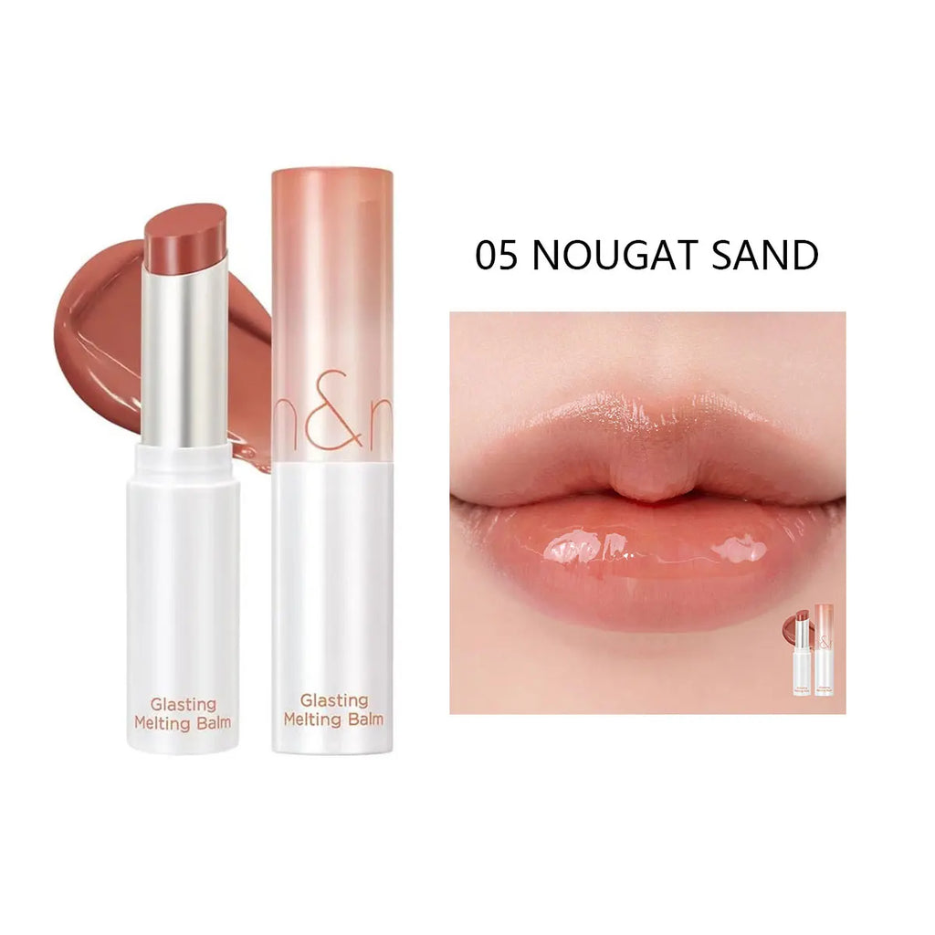 Baume fondant brillant rom&nd (01-09), Toucher doux, Fini brillant non collant, Fraîcheur garantie, Collection Festive, K-Beauty, Maquillage