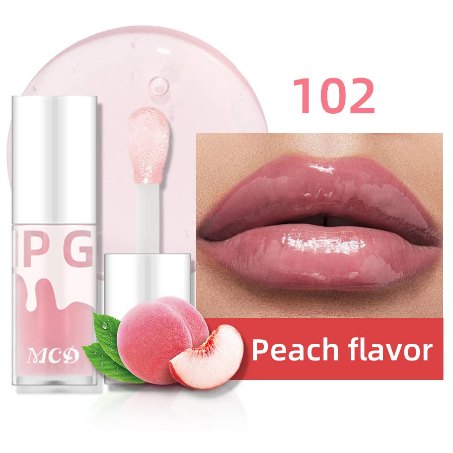 Huile à lèvres hydratante Crystal Jelly, gloss repulpant, soin des lèvres, maquillage, baume à lèvres, rouge à lèvres liquide coréen, 5 couleurs